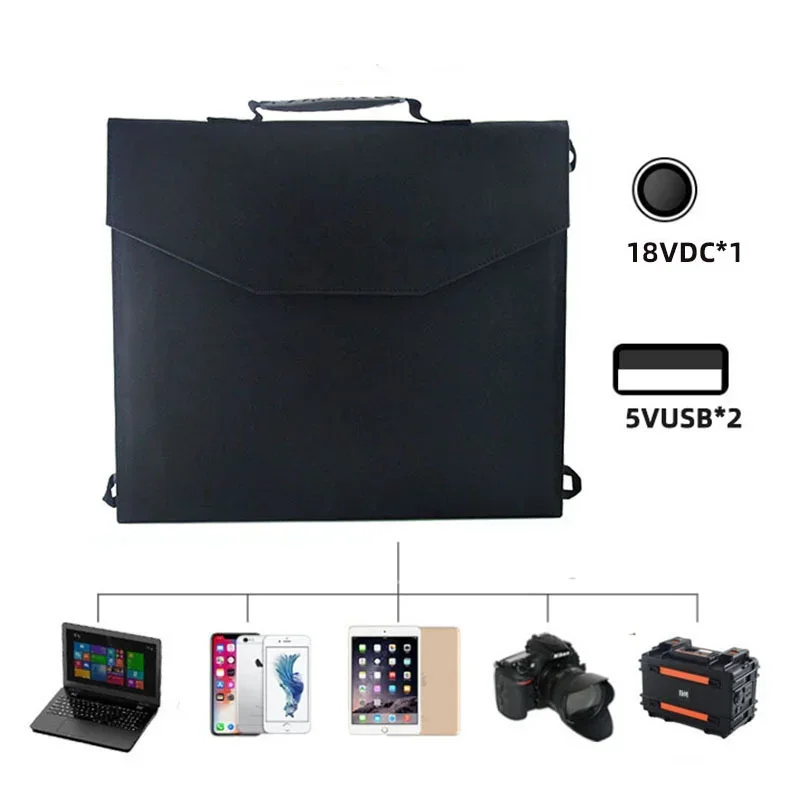 YYHC Waterproof Mobile Portable  Foldable Solar Panel  Phone 40W Charger for Electronic Device