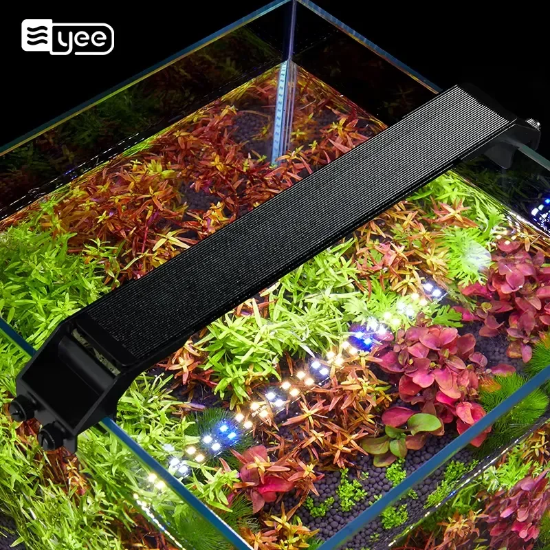 YEE Factory Wholesale Full Spectrum LED Fish Tank Light for Freshwater Aquarium Planted Tanks Aquatic Plant Growth