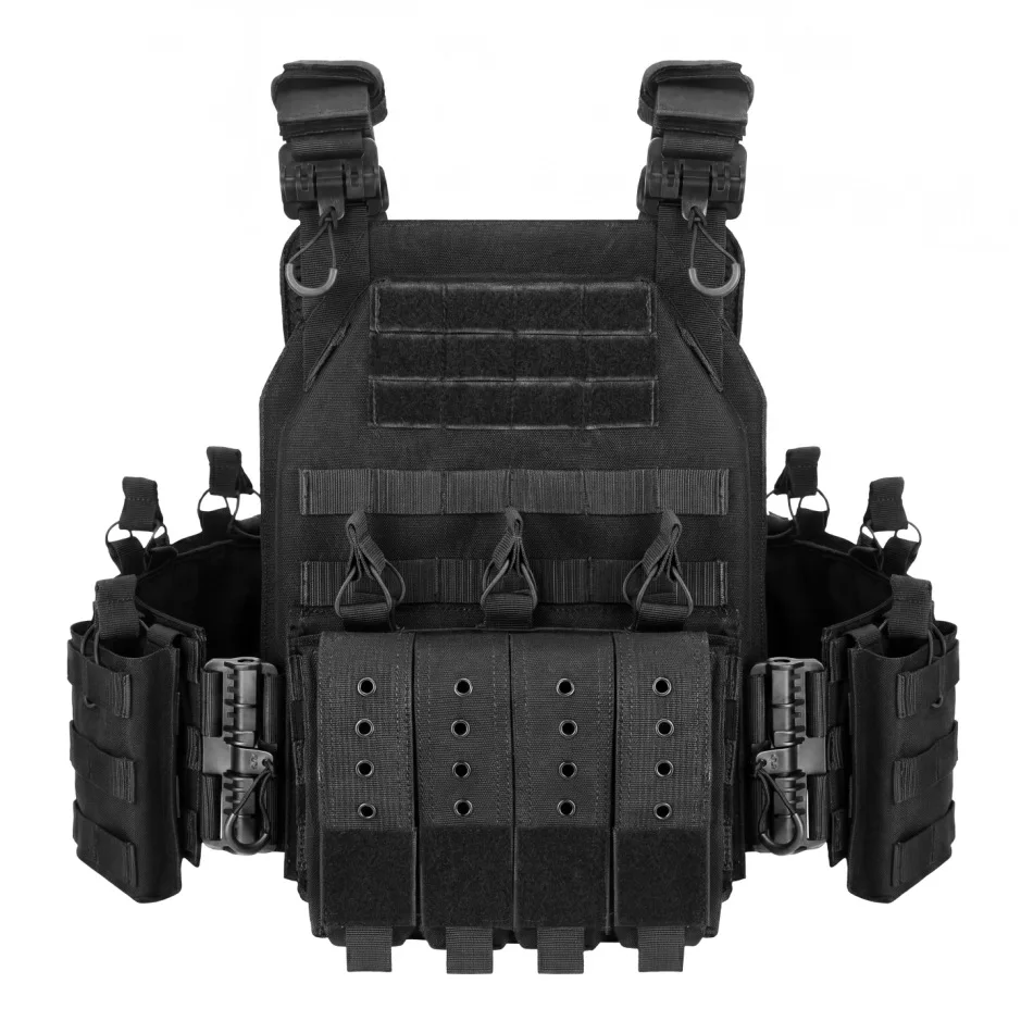 Lightweight tactical vest for outdoor protection, sports wear, wear-resistant special equipment, weight-bearing training vest