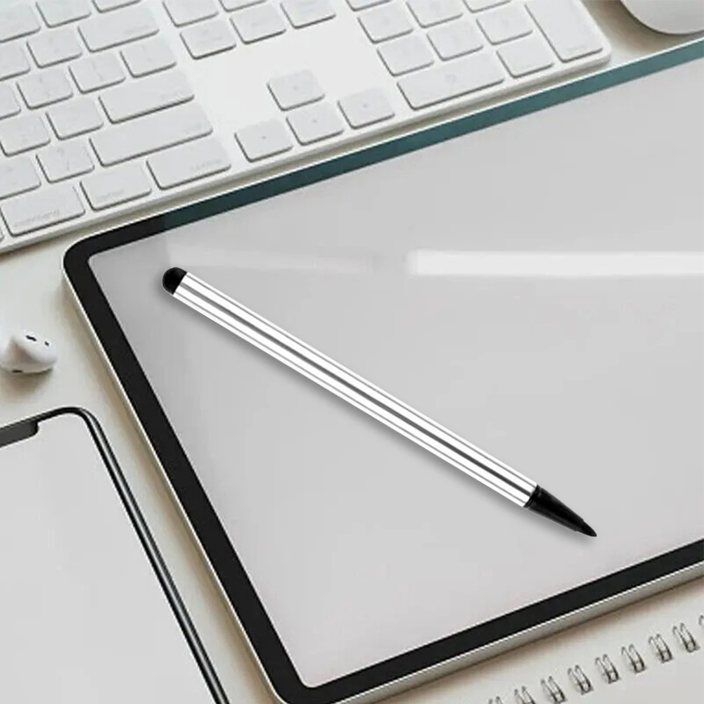قلم ستايلس للهاتف اللوحي بشاشة تعمل باللمس قلم سعوية لنظام Android IOS شاشة تعمل باللمس لجهاز iPad iPhone Samsung Huawei