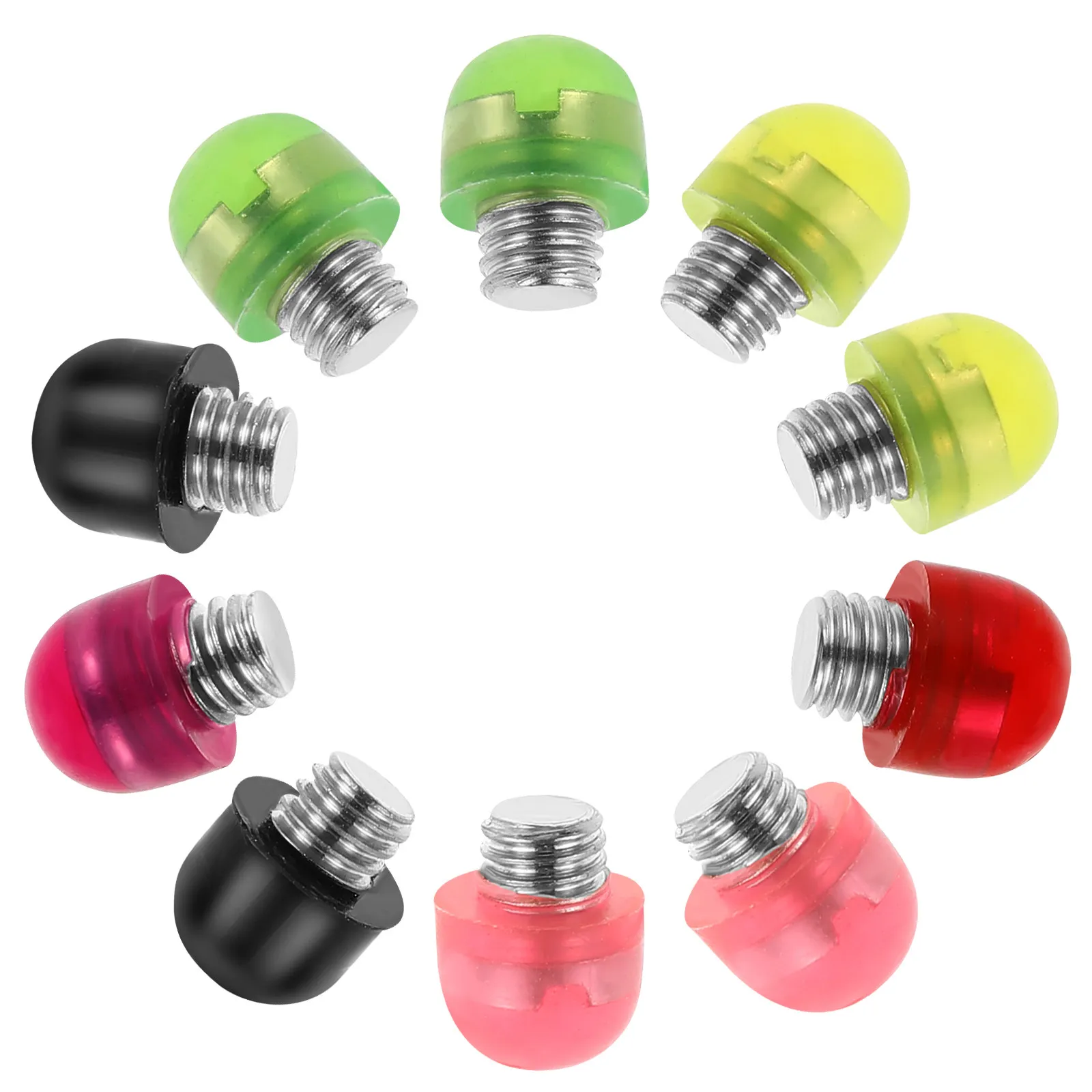 

10Pcs Hair Scissors Silencers Small Bumpers Noise Reduction Replacement Scissor Accessories Barber Hair Salon Tools