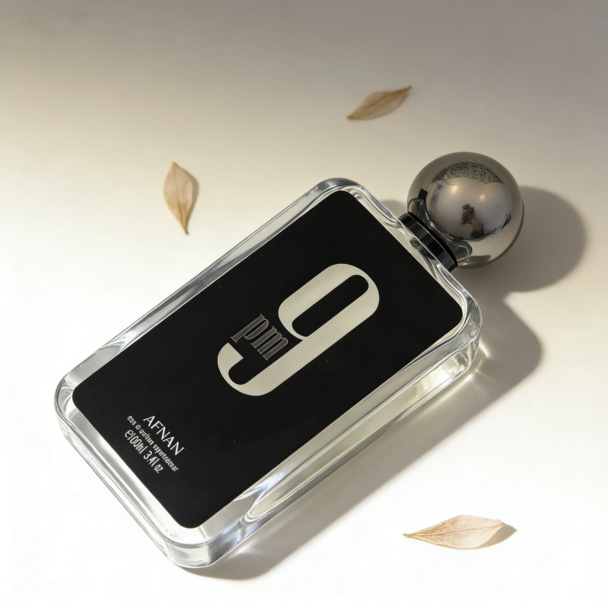 

Afnan 9pm Men's EDP 3.4oz, Bold Spicy Oriental & Leather Fragrance, Luxe All-Day Wear Scent