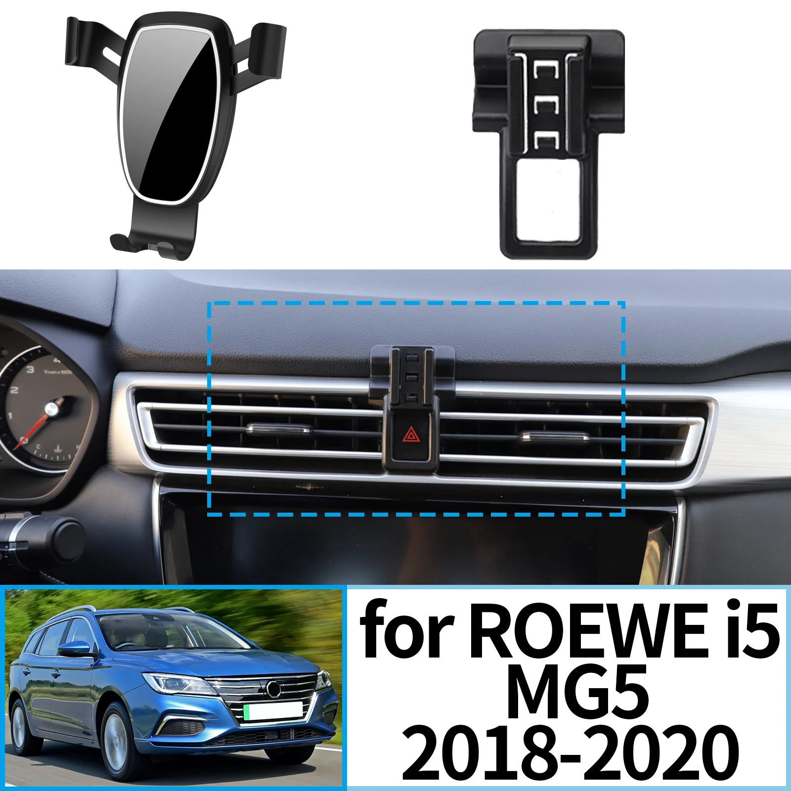 

fit for ROEWE i5 MG5 2018 2019 2020 Navigation Bracke Screen Base Phone Holder Mount Car ​​accessoires