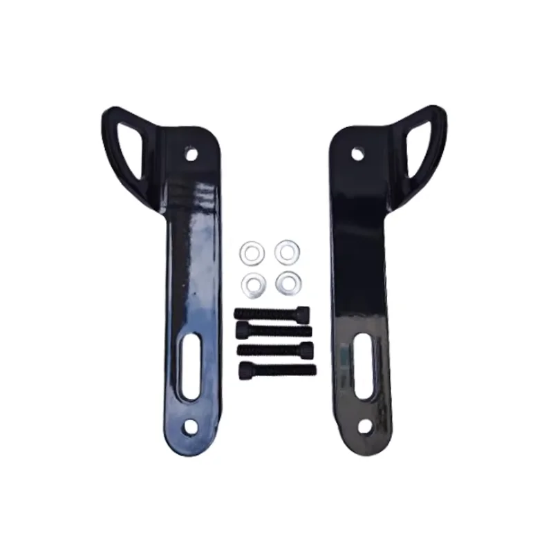 YUNTANMT Aftermarket Harley Touring Front Tie Down Bracket fits 2006-2020 Street Glide and Electra Glides. All Parts Included.