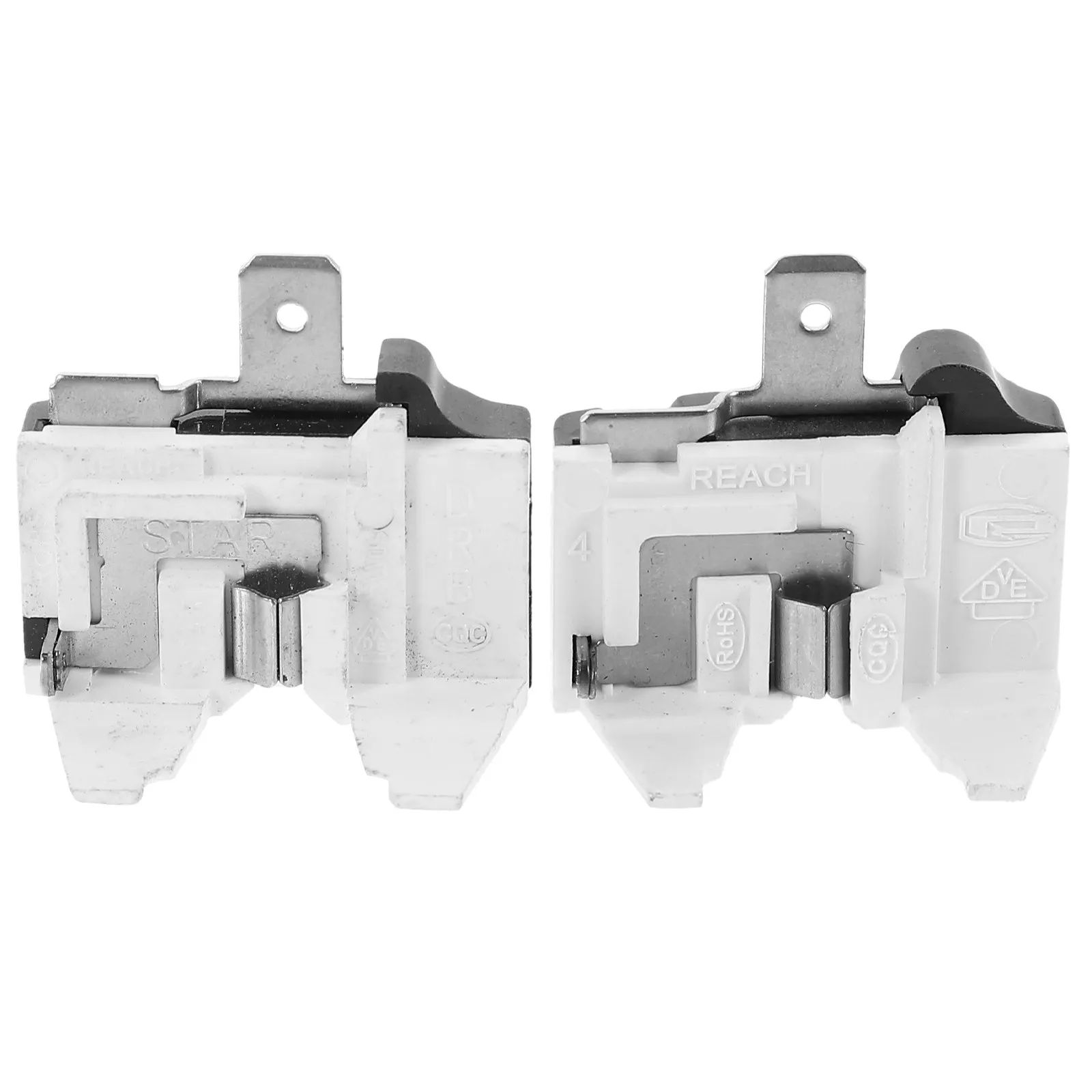 2Pcs Refrigerator Starter Overload Protector for Compact Refrigerator Wine Cooler Compressor Thermal Protection Sturdy