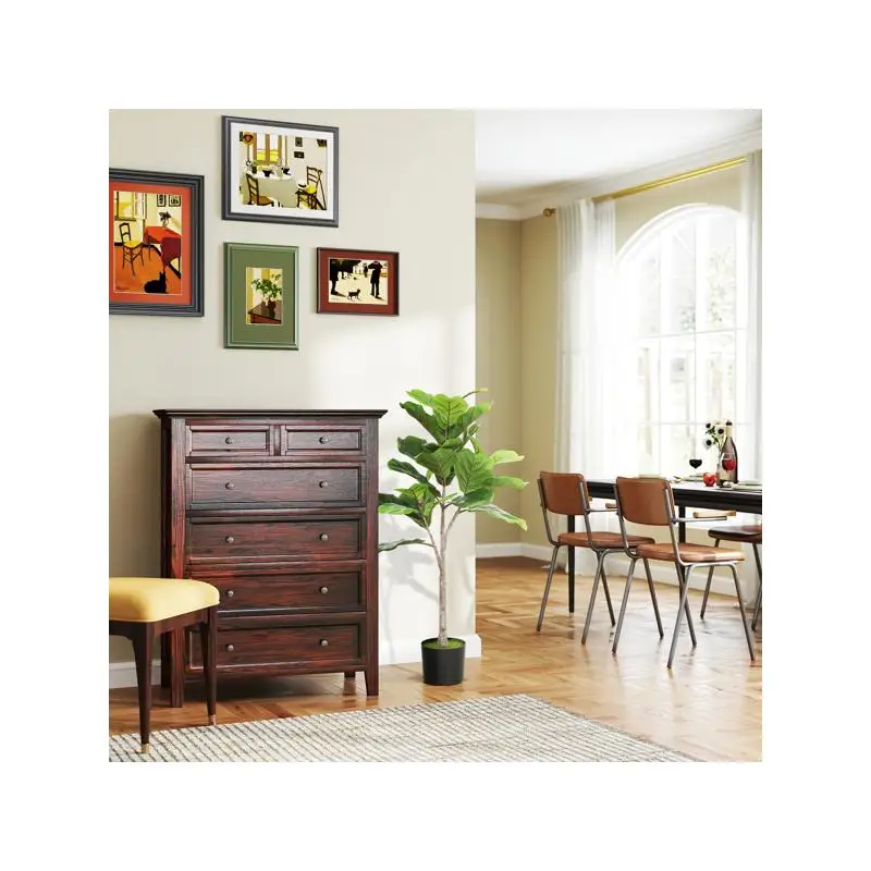 

Домашний декор из искусственных зеленых растений, искусственная листва в помещении для спальни, гостиной или офиса, обслуживание не требуется