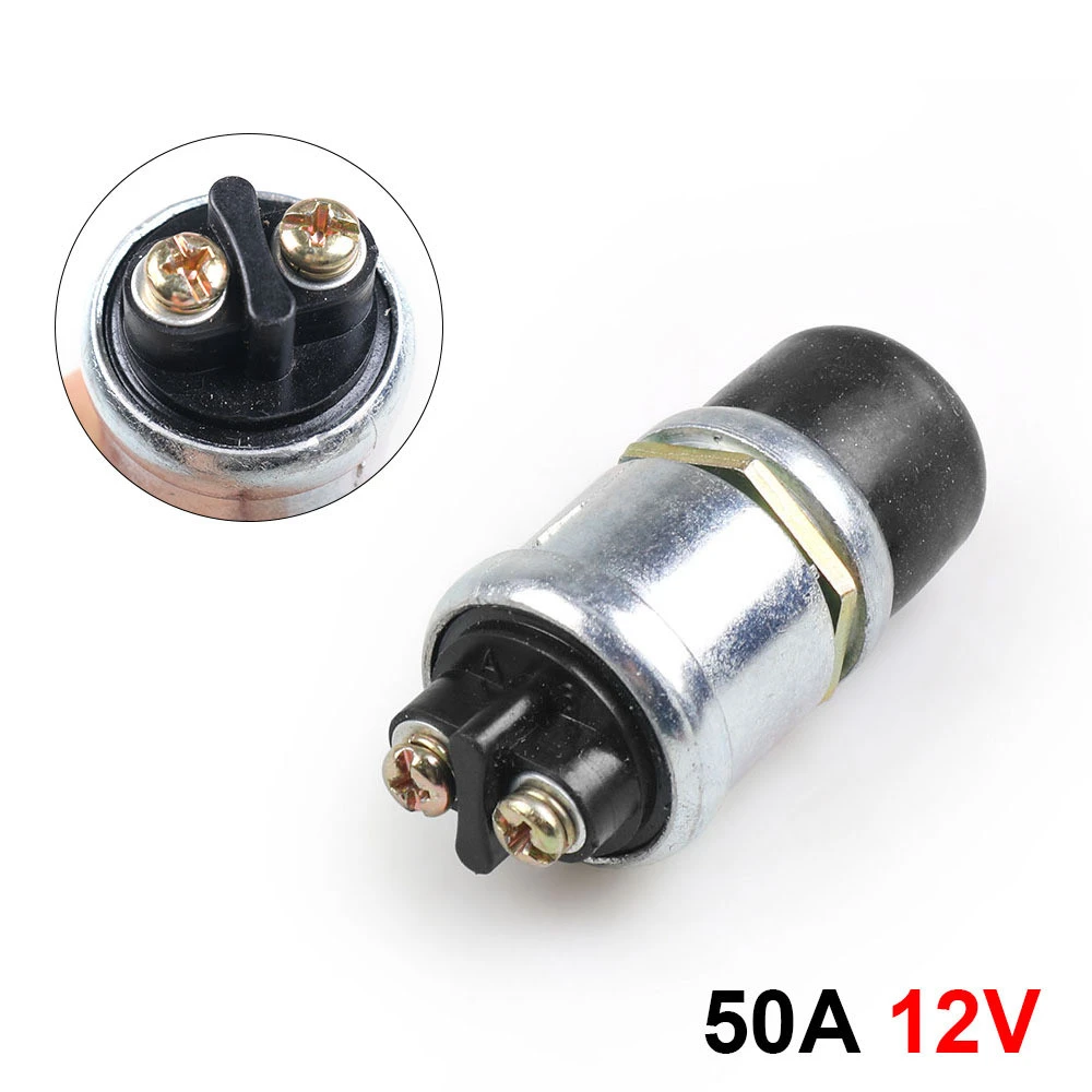 

50A 12V Waterproof Car Boat Track Switch Push Button Horn Engine Start Starter