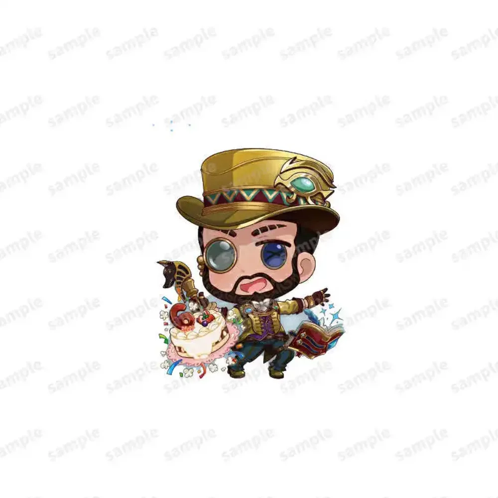 Game Identity V Acrylic Stand Mini Figure Doll Anime Kreiburg Mercenary Entomologist Keychain Cosplay Toy For Gift