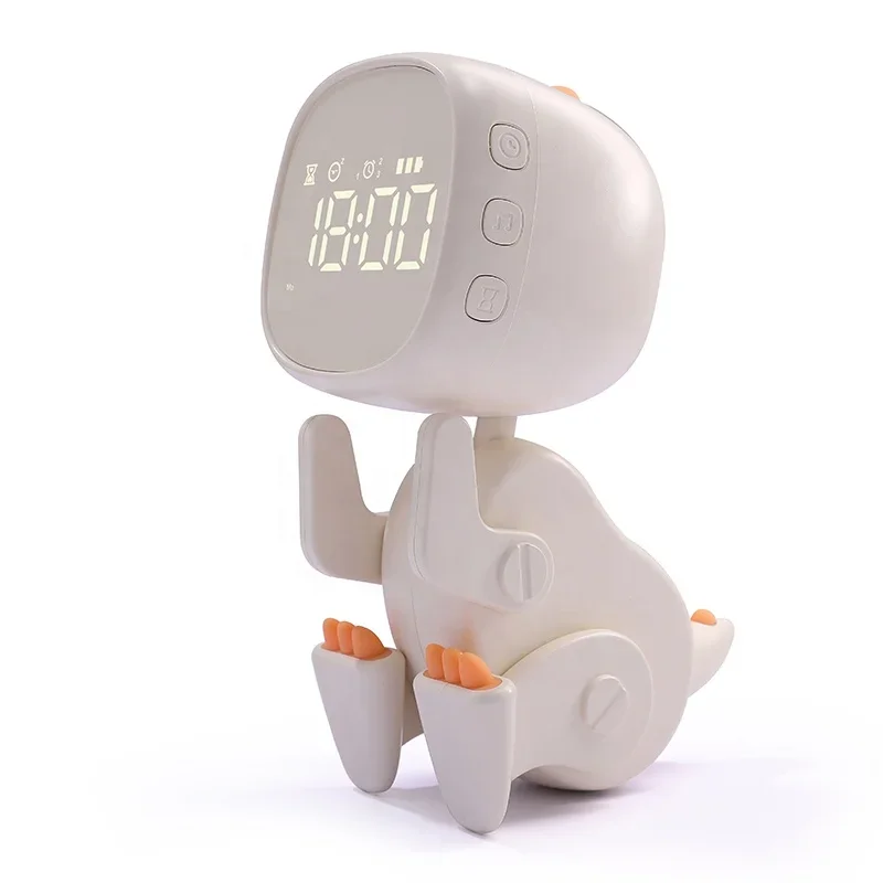 

Trending Products 2024 new arrival electronic gadgets dynamic dinosaur digital alarm clock sleeping trainer night light for kids