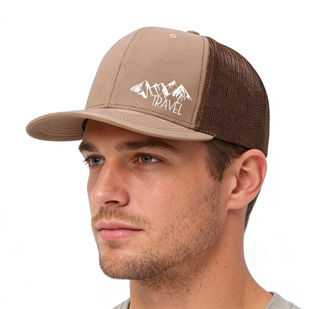 High Quality Mesh Hat Unisex Summer Printed Hill Baseball Cap for Men Women Breathable Outdoor Street Hat Adjustable Trucker Hat