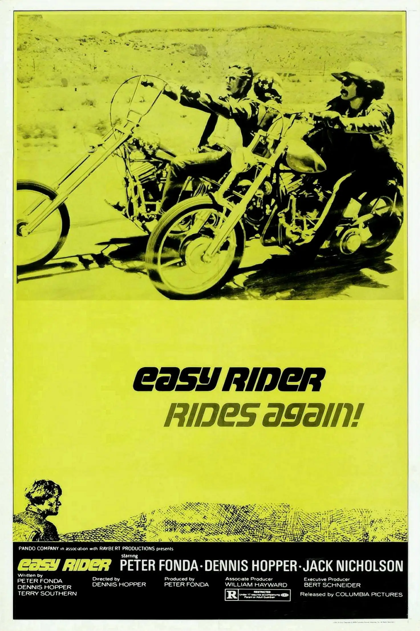 Film Easy Rider (1969) Wandposter Wanddecoratie Rome Decoratie