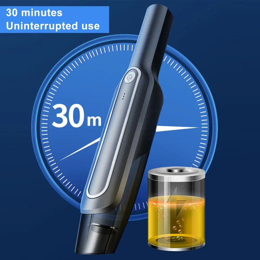 

Car Cleaner Car Tool High-performance Cordless Vacuum Cleaner for Home Car Powerful Portable Dual-use for Dry Wet Cleaning Needs