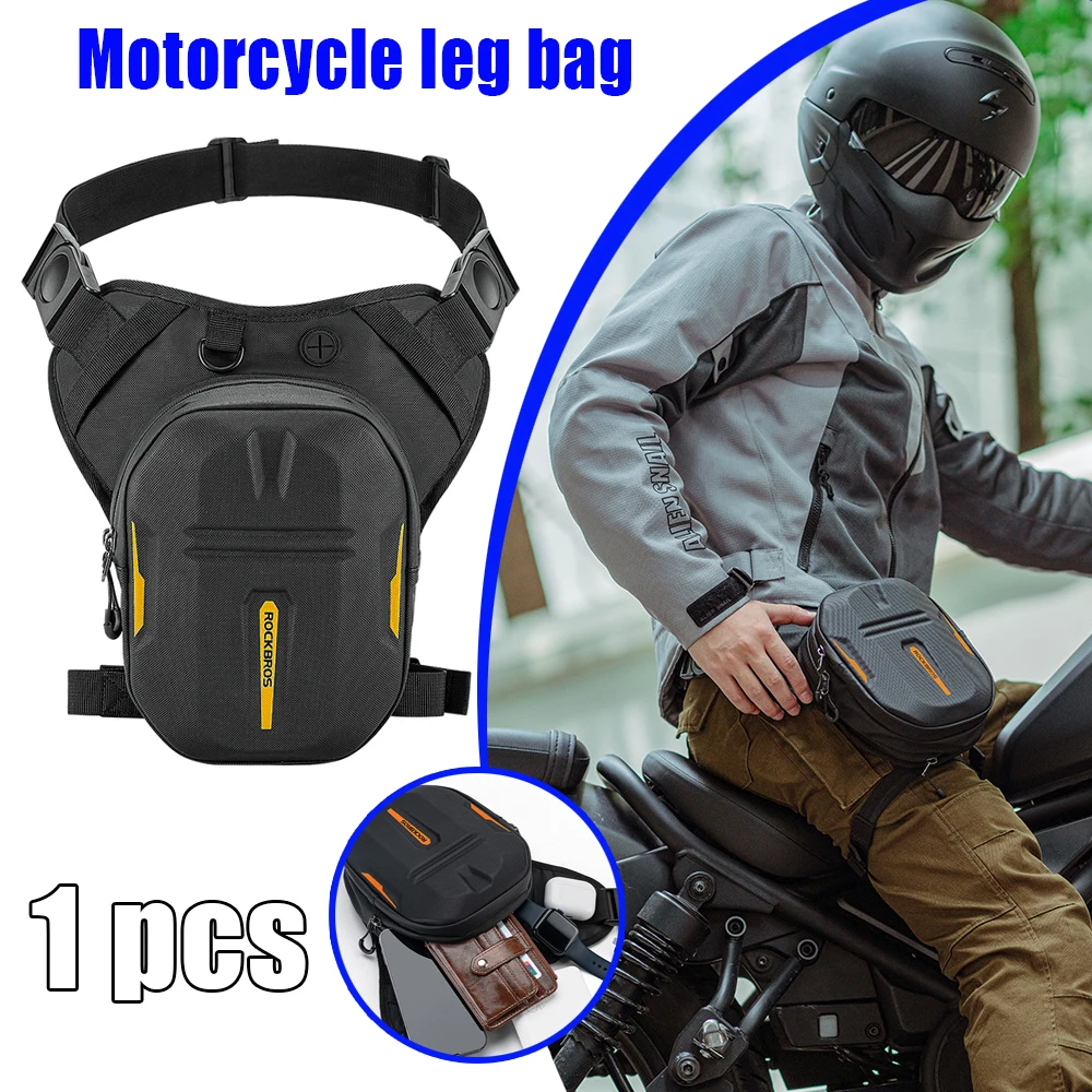

Motorcycle Drop Leg Bag Waterproof Fanny Pack Cell Phone Purse Storage Bag Extendable Capacity Riding Travel Waist Leg Bag