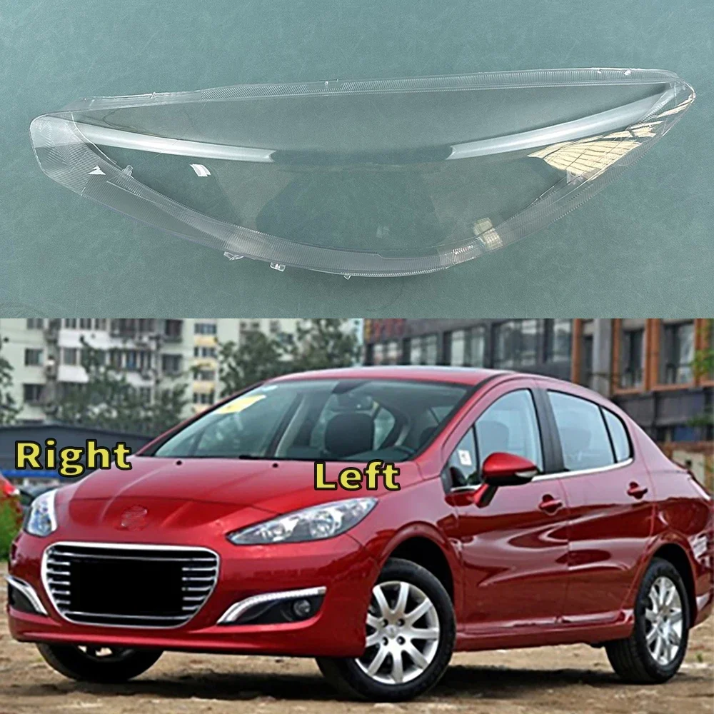 

Для Peugeot 308 2011 2012 2013 2014 2015 крышка фары прозрачный абажур в виде линзы из плексигласа замена оригинального абажура