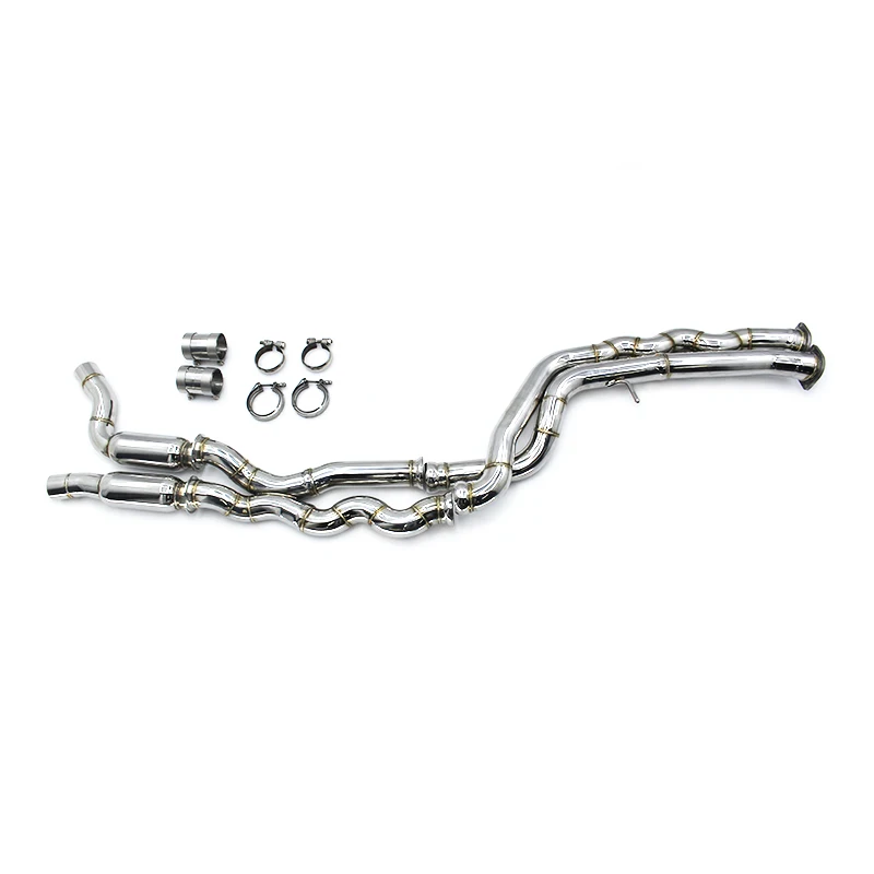 

OEM Equal Length Mid Pipes for BMW M2C Competition S55 3.0T 2018-2022 Stainless Steel Exhaust System With Resonator
