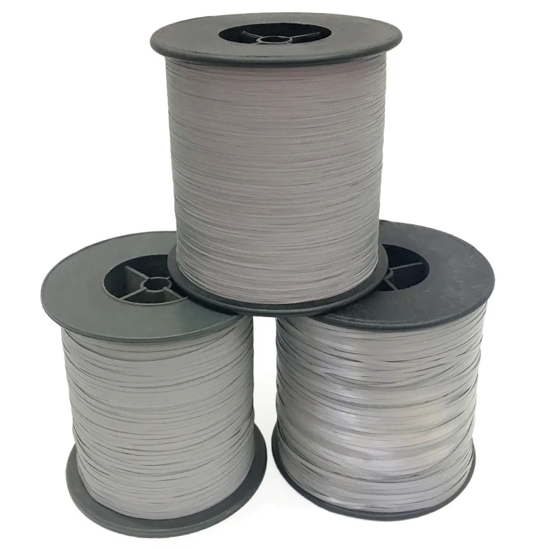 2.0mm 1000m/roll Two-sided Normal Light Reflective Thread For Weaving Webbing Garment Safety Product