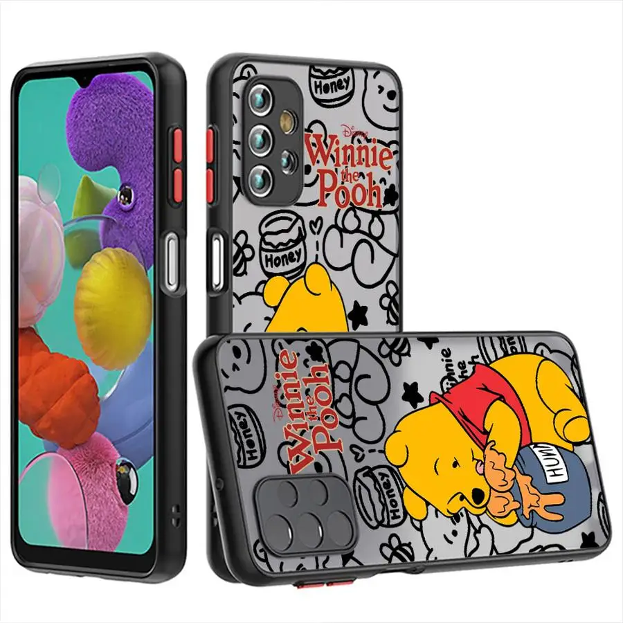 Disney Winnie The Pooh Phone Case for Samsung Galaxy Note 20Ultra 8 9 10Lite Plus A52s A21s A71 A51 A31 A70s A50s A30s A05s image 6