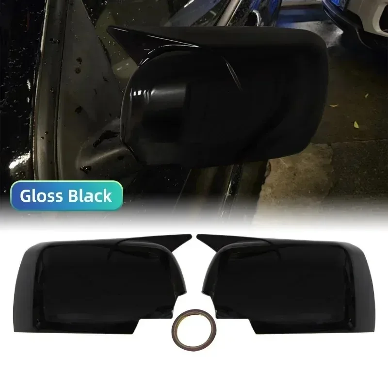 

Для BMW X5 E53 1999-2006 глянцевый черный стиль M боковые зеркала крышки ABS пластик внешние аксессуары автомобиля