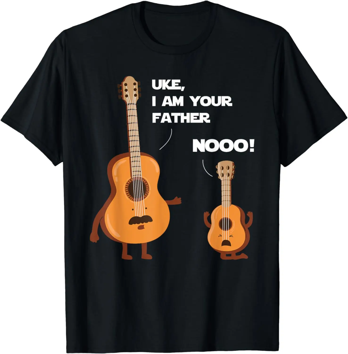 

Uke I Am Your Father - Funny Ukulele Guitar Music Guitarist T-Shirt