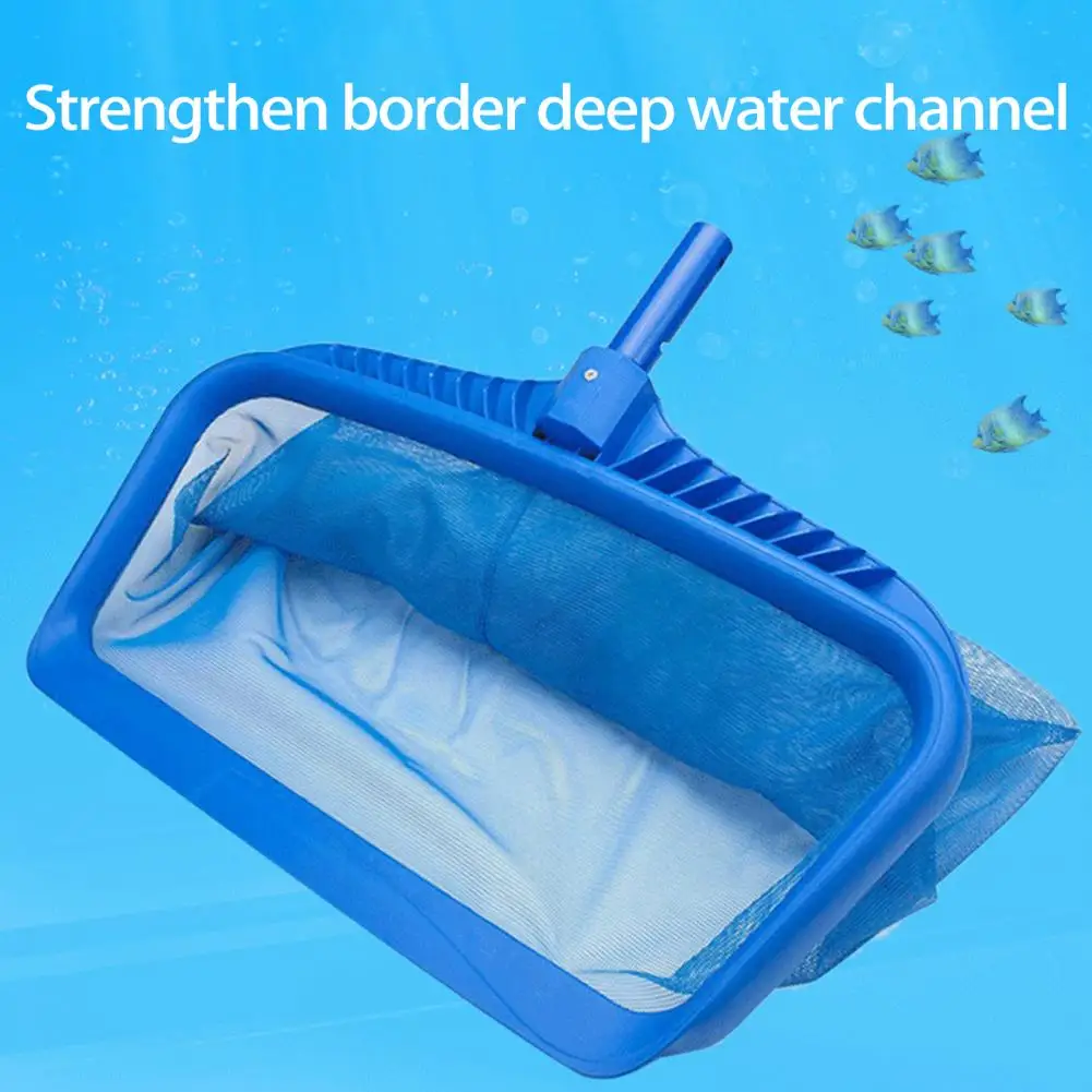 Pool Skimmer Net Larger Capacity Fine Mesh Labor-saving Universal Remove Debris Leaf Skimmer Net Swimming Pool Cleaning