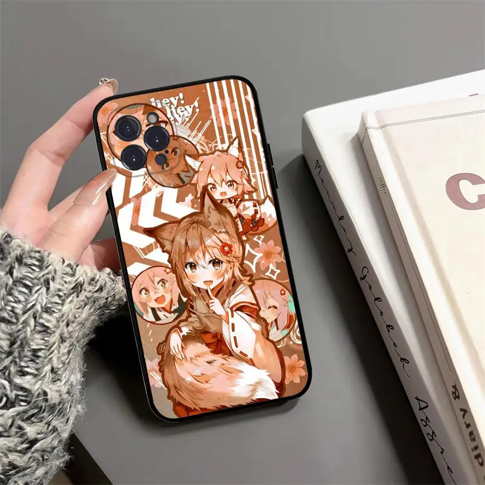 The Helpful Fox Senko San Anime Phone Case For IPhone 15 14 13 12 Mini 11 Pro XS Max X XR SE 6 7 8 Plus Soft Silicone Cover