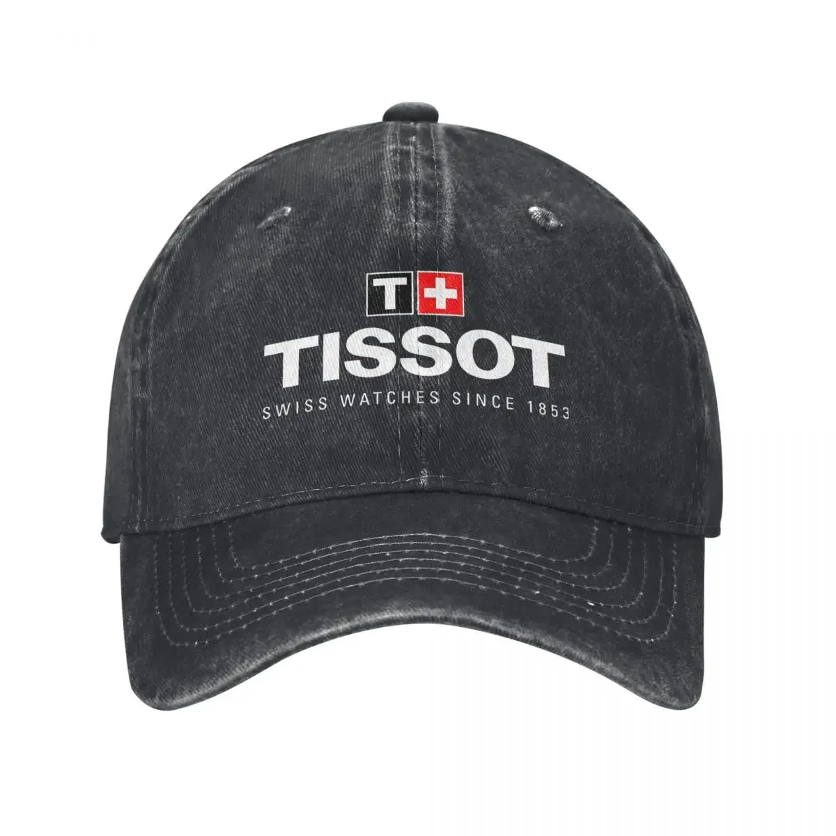 T-tissots Logo Baseball Cap For Unisex Teens Casual Trucker Hat y2k Retro Designer Running Hippie Baseball Caps