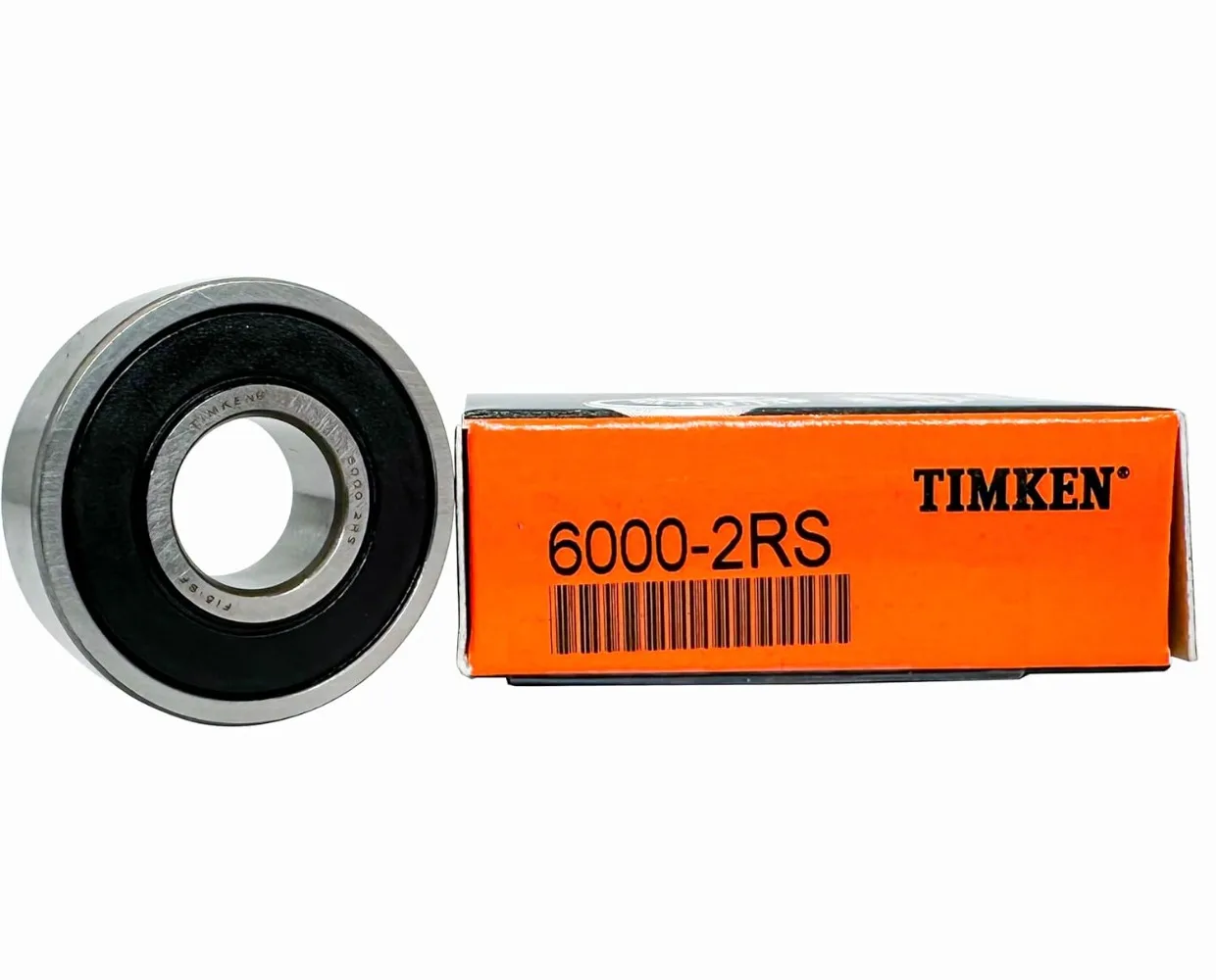 4PCS TIMKEN 6000-2RS 10x26x8mm Pre-Lubricated Deep Groove Ball Bearing Double Rubber Dustproof Seal