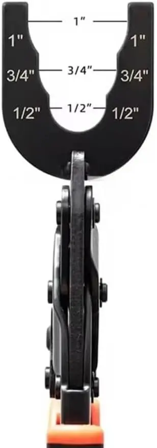 Push-Fit-Abisolierzange für 1/2, 3/4 und 1 Zoll Push-to-Connect-Fittings zur Entfernung an PEX-, Kupfer- und Messingrohren – Detail 11