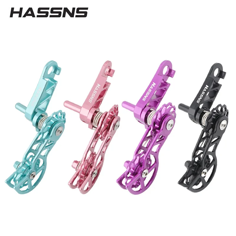 

Направляющая цепи для горного велосипеда HASSNS: стабилизатор цепи для мягких подвесок, односкоростных велосипедов, с защитой от падений, изготовленный на ЧПУ