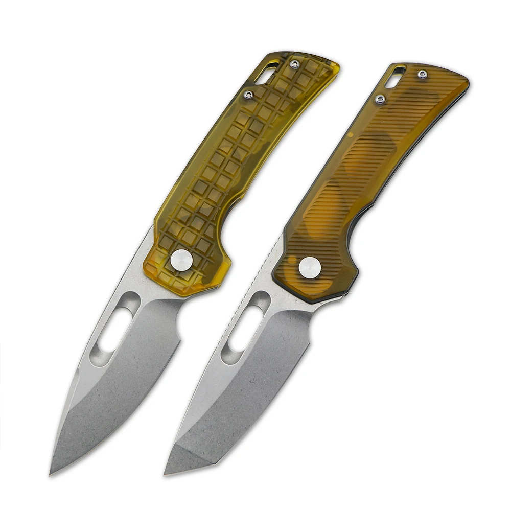 

New Steel Folding Mini Pocket Survival Outdoor Camping Folding Knife Hiking Fishing Fruit Multifunctional EDC Tool Knife