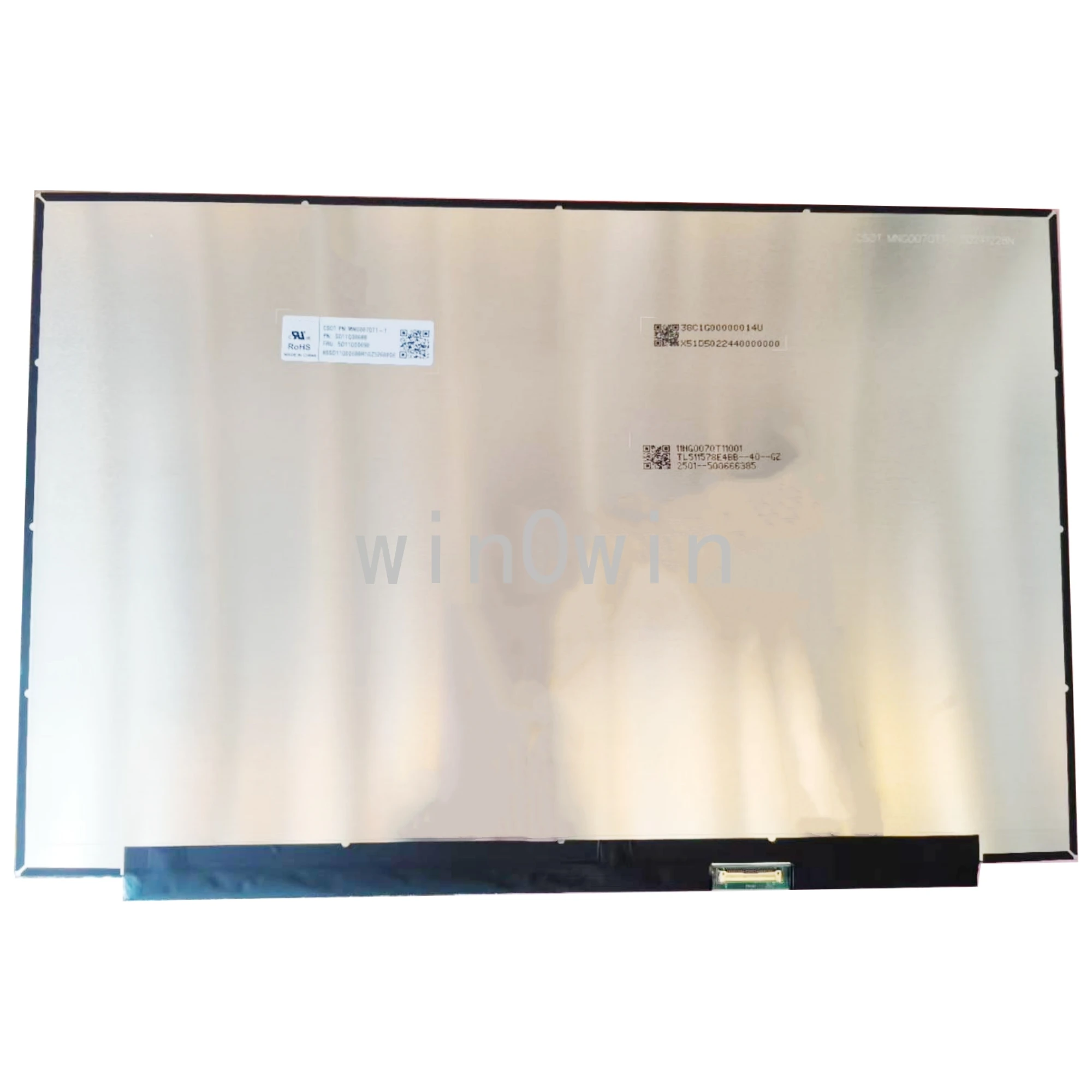 

MNG007QT1-1 Laptop Matrix LED Touch Screen 1920x1200 40 pins 16.0 inch LCD Display Panel