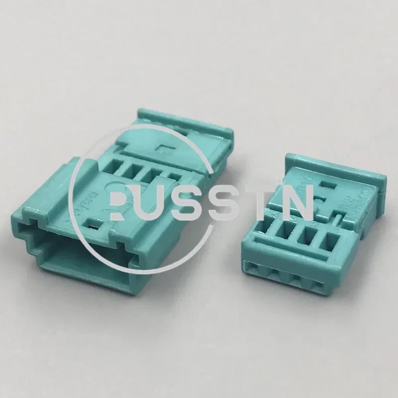 1 Set 4 Hole Automotive Wiper Sensor Plugs Door Light Atmosphere Lights Wiring Socket AC Assembly For BMW 968813-9 1452576-9