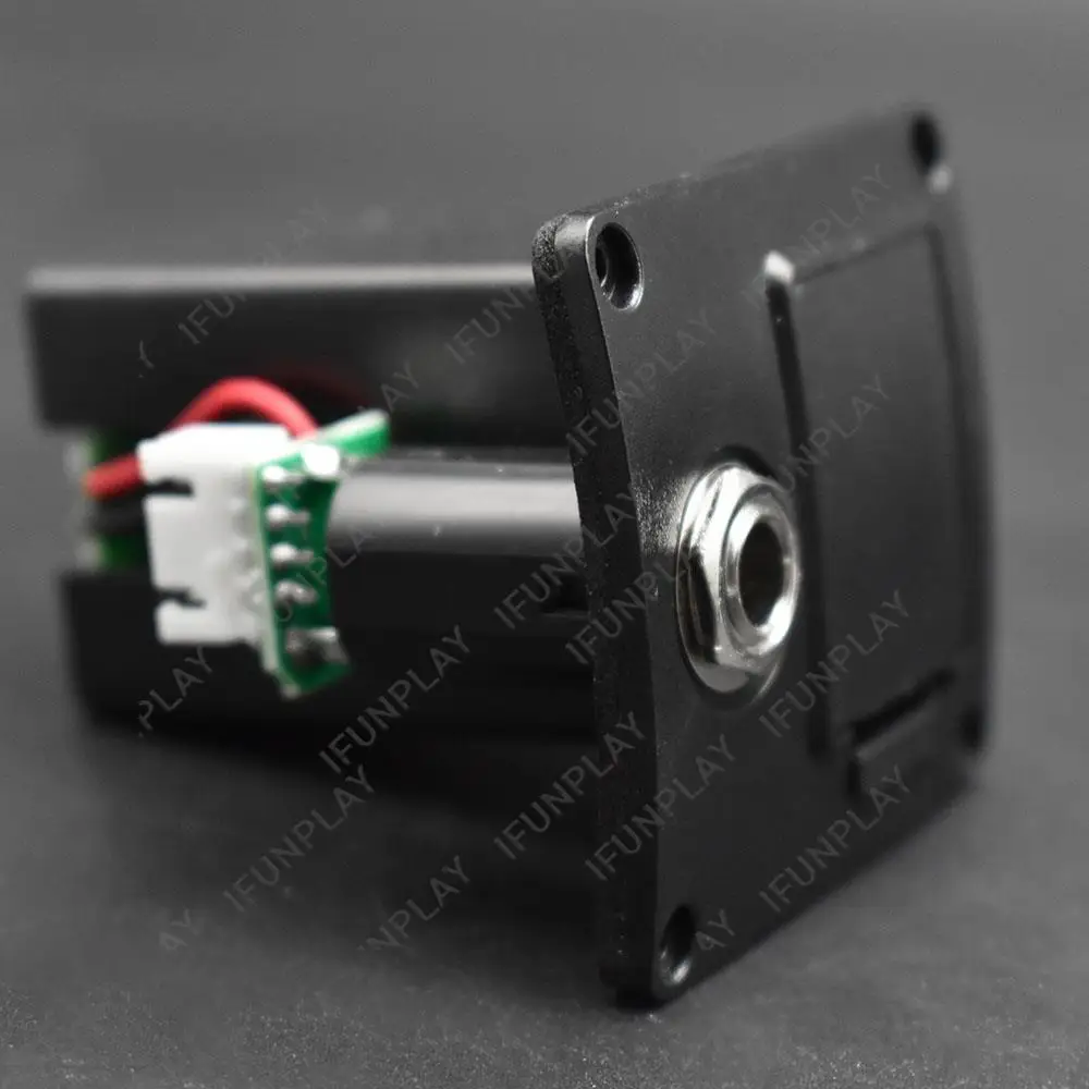 3 قطع لاقط للجيتار السمعي مع نظام موالف EQ ملحقات خشبية للجيتار الشعبي المعادل للجيتار #4