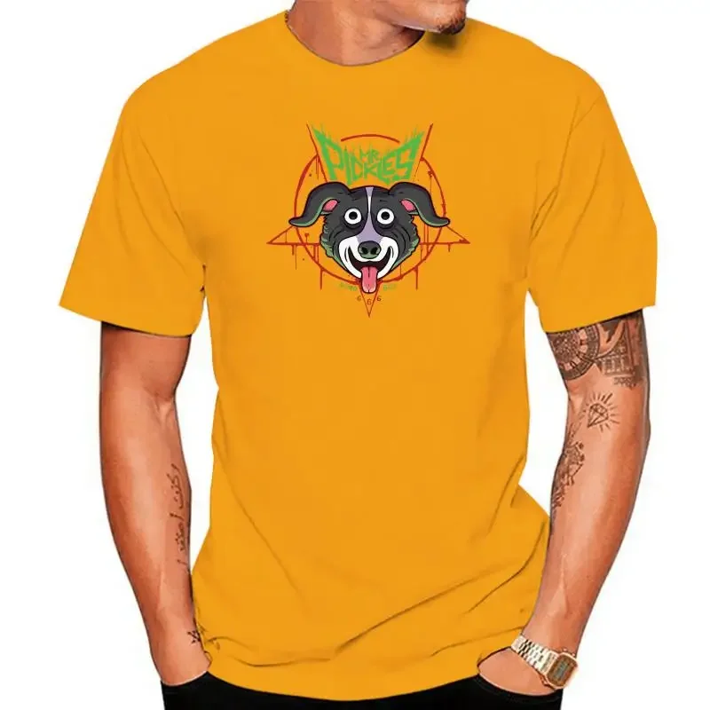 Lucifer devil Mr Pickles Pentogram Tshirt  COTTON Short Sleeve  printing t-shirt  vintage  Summer New Arrival Hot Sale