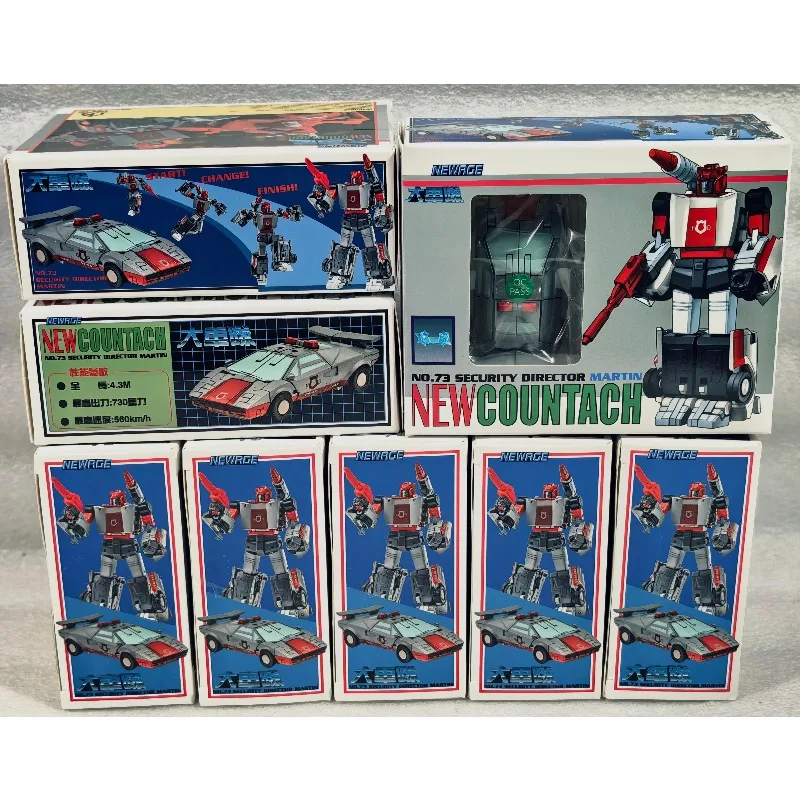 

[IN STOCK] Transformation NewAge NA H73 Martin ​Red Alert Action Figure Robot With Box