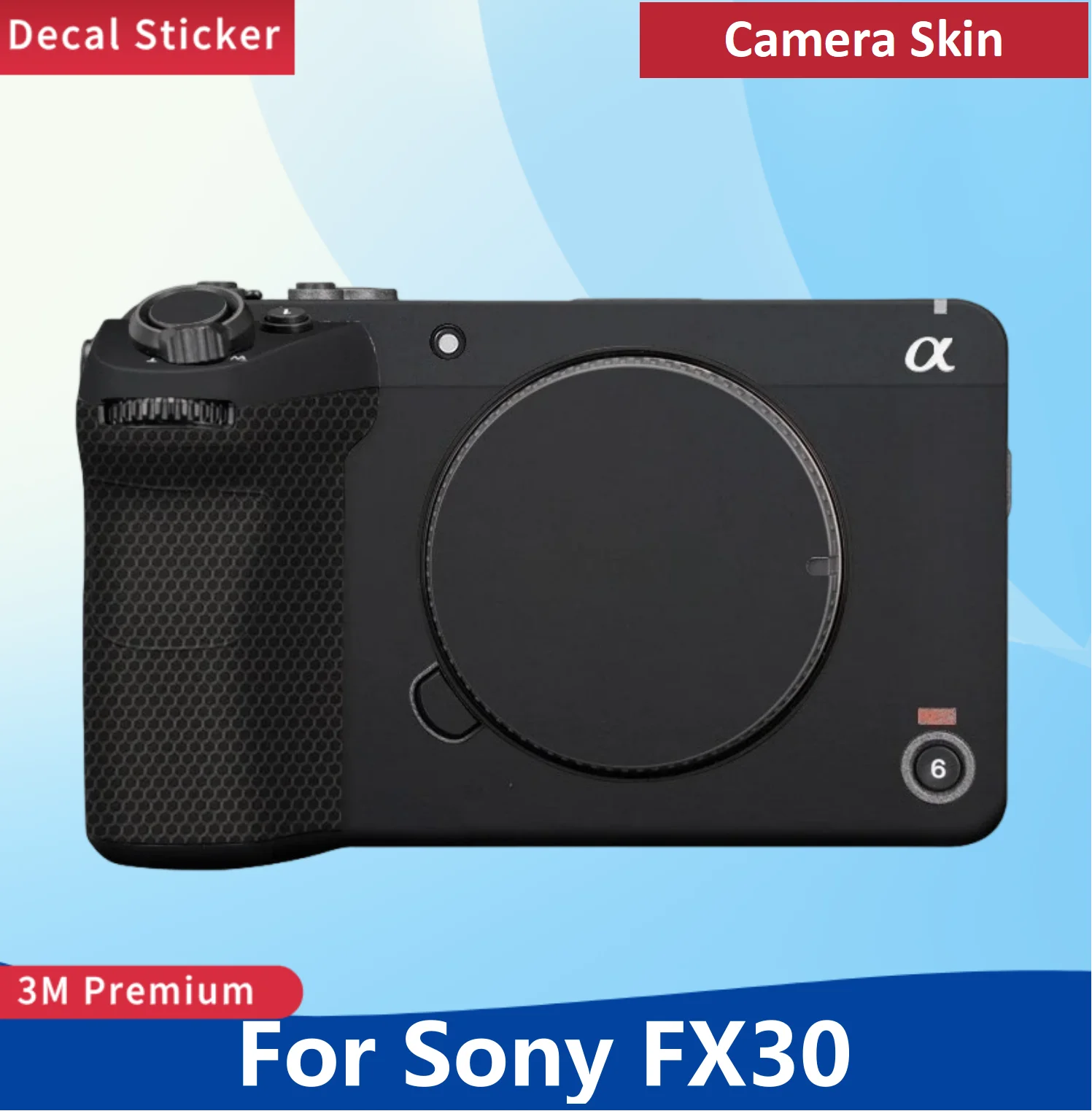 

Для sony FX30 наклейка на кожу камеры, виниловая пленка, защитная пленка от царапин FX 30
