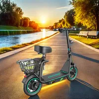 High Security electric scooter  price china Bogist M5 Pro+ Max running distance 40km Adjustable seat & handle electric scooter