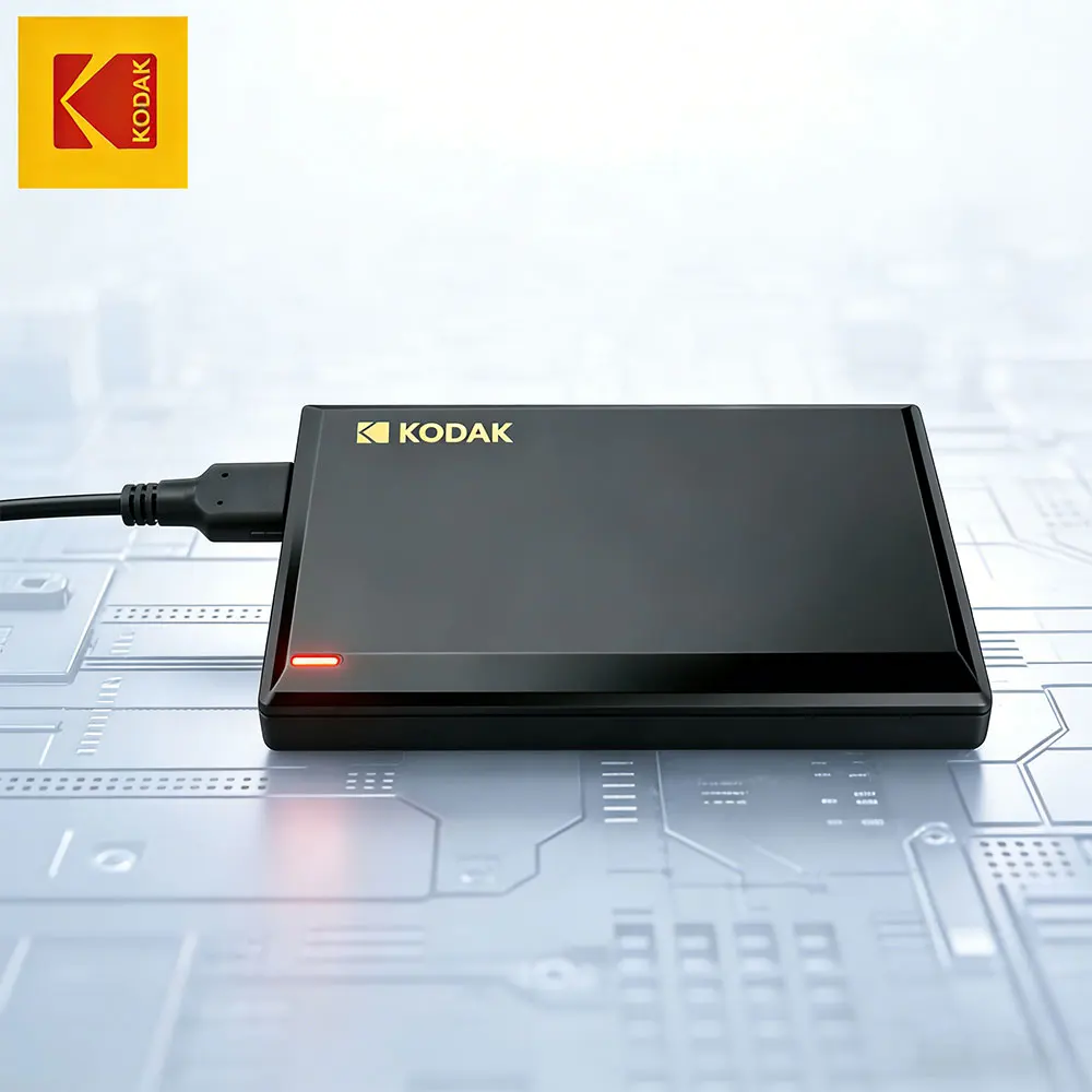 

Kodak Portable External Hard Drive P190 500GB 1TB USB 3.0 PHDD External Hard Disk Perfect for PS4/PS5 Xbox Mac PC