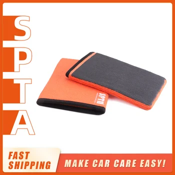 SPTA Clay Bar Mitt Glove Detailing Cleaning Towel Cloth Clay Mitt Detailing Mitt Removal of Surface Bonded Micro Contaminant