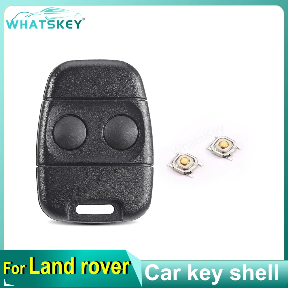 WhatsKey 2 Nút Điều Khiển Từ Xa Chìa Khóa Xe Ô Tô Vỏ Ốp Lưng phù hợp với Land Rover Discovery 1 Freelander C50 Tự Động Bền Fob Thay Thế vỏ chìa khóa