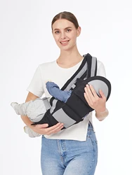 Ergonomic Physiological M Baby Carrier Infant Baby Hipseat Carrier Front Facing Ergonomic Kangaroo Baby Wrap Sling for 0-24M