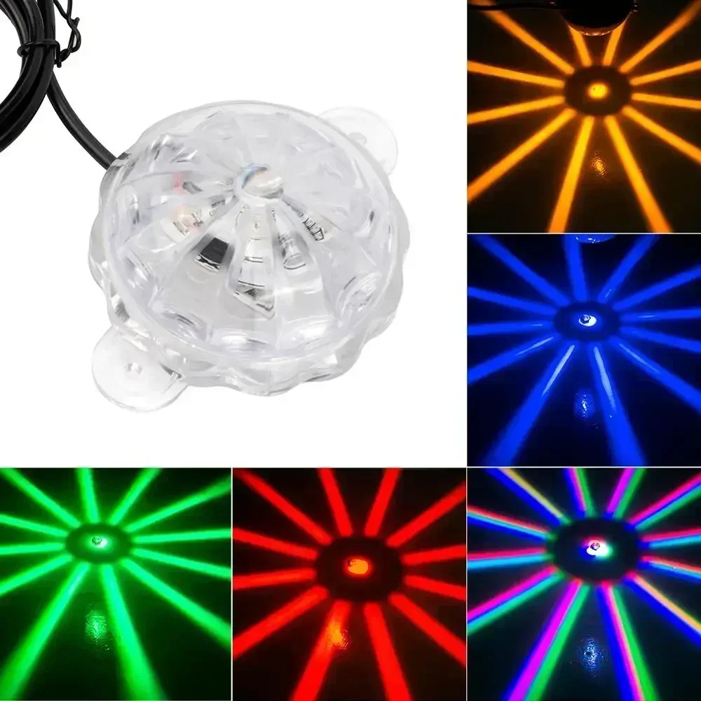 Motorcycle 12V LED Flash Chassis Light Strobe Atmosphere Lamp Underglow Ambient Lighting Moto Decoration Accessories Universal