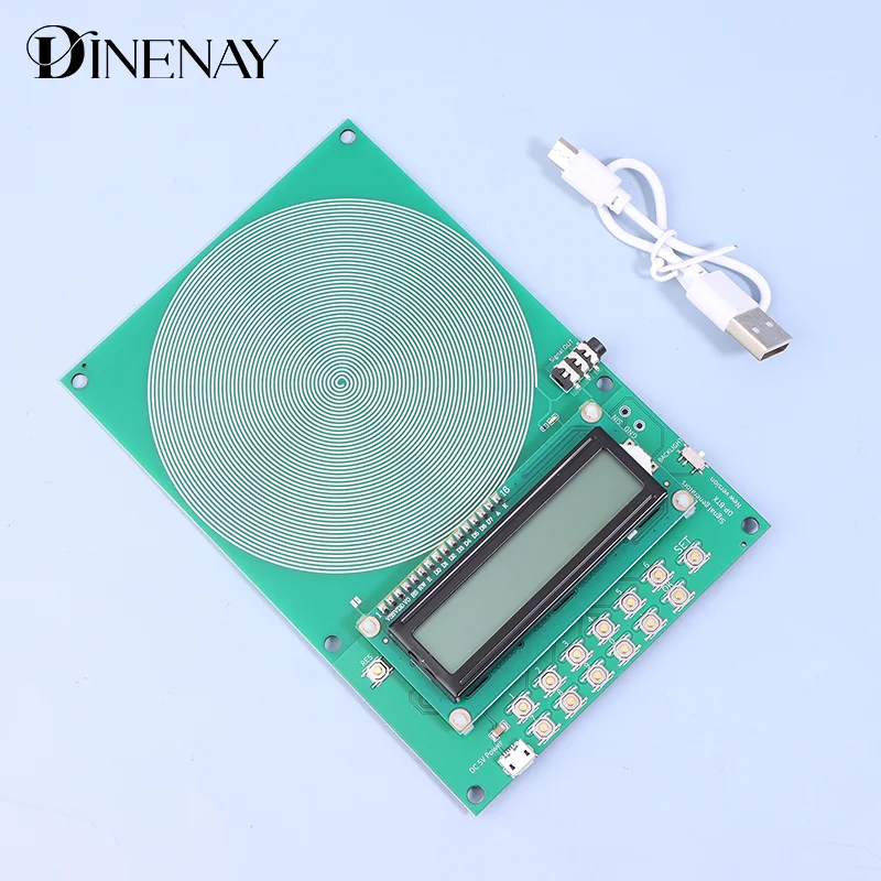 FM Pure Sine FM Signal Generator, 0.01Hz-30000Hz, Vários acessórios