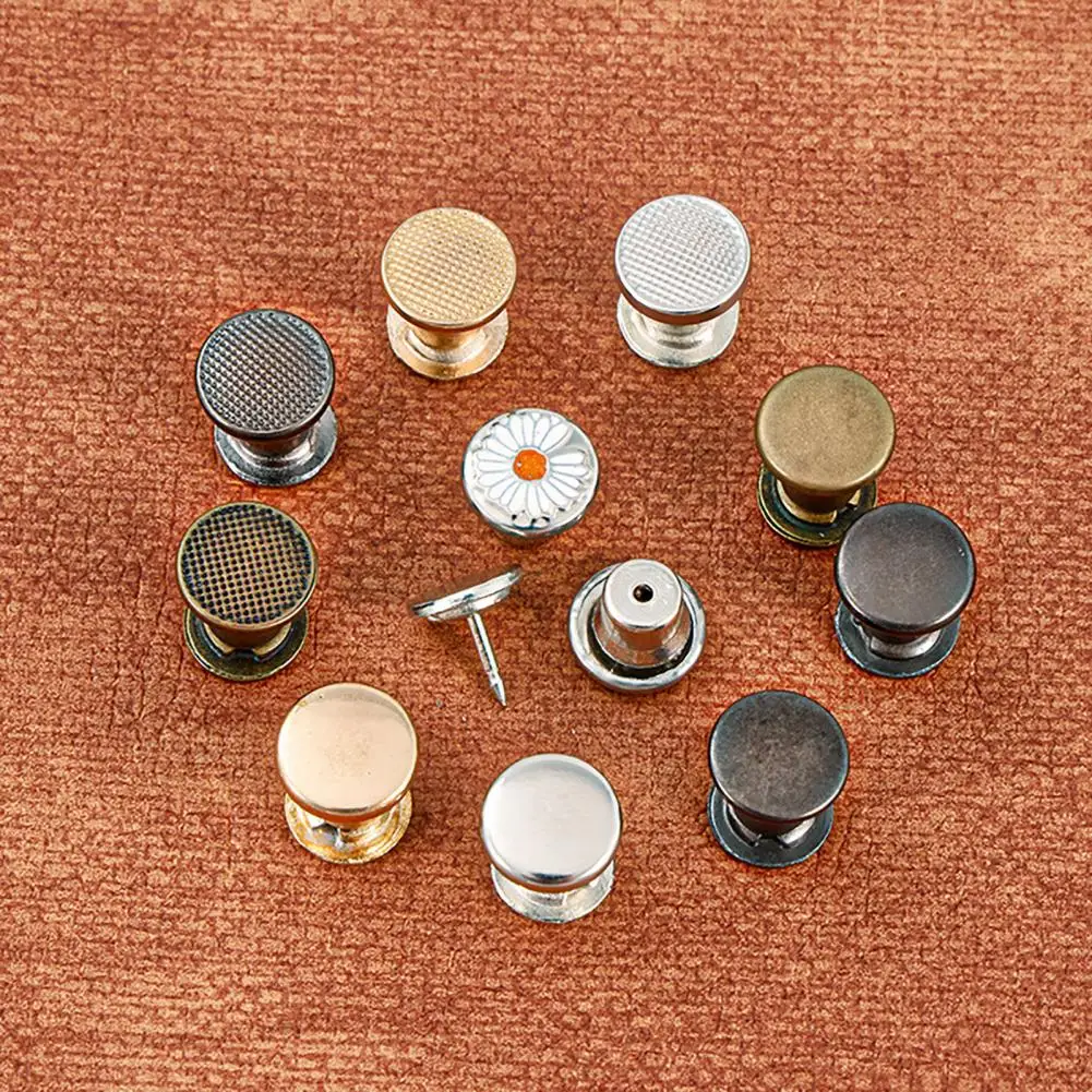 Pants Leg Shortening Button Trouser Leg Shortening Pin 2pcs Pants Leg Shortening Pins No Sew Button for Trouser for Jeans