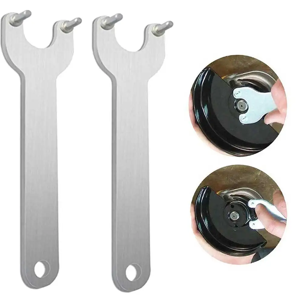 

2PCS 125/150MM ANGLE GRINDER SPANNER SET/WRENCH KEY TOOL Cemented Carbide FOR REPLACING GRINDING DISCS