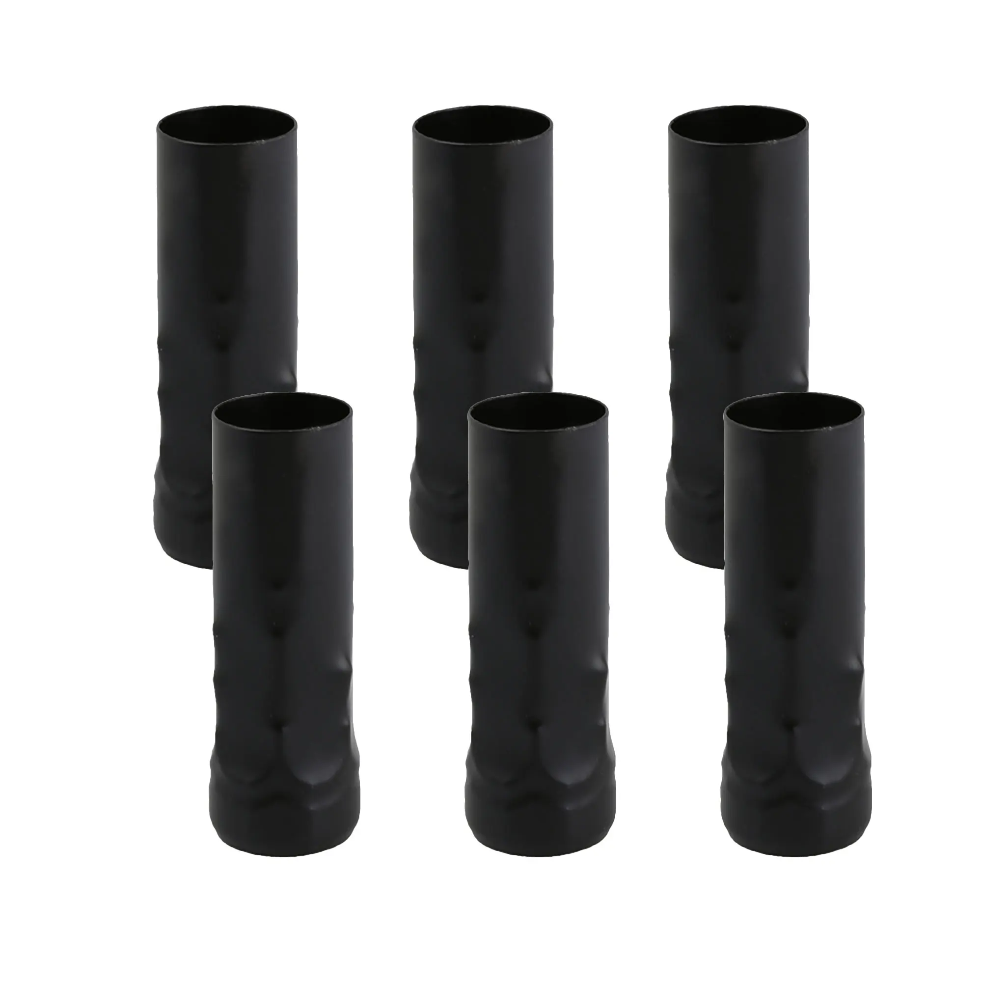 

6Pieces 25mm Did Black Chandelier Light Cover Socket Cover Sleeve