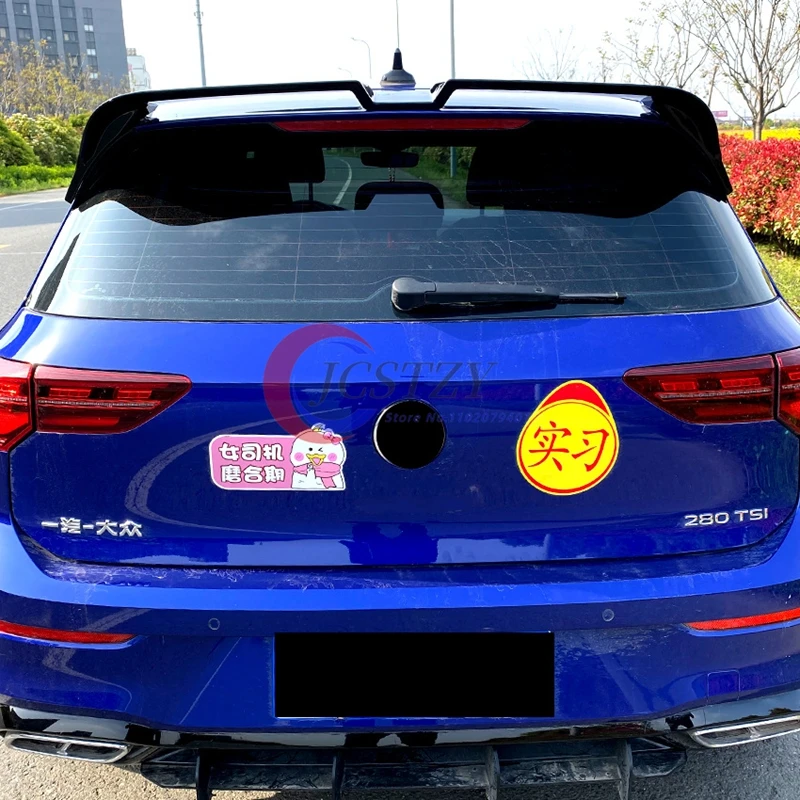 

for Volkswagen GOLF 8 MK8 spoiler GOLF 8 spoiler quality ABS material rear wing color rear 2020 -2024 golf 8 spoiler