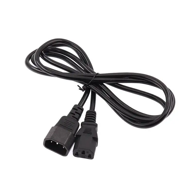 1 Stück Stromverlängerungskabel, ein Stecker und eine Buchse, 1,5 m, für Computer-Gehäuse-Verbindung. – Detail 2
