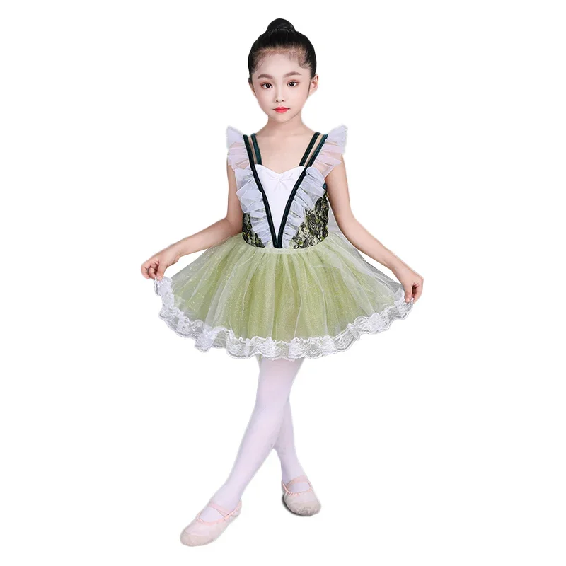 Adult Girls Kids Ballet Tutu Costume Ballerina Dress Kids Women Pancake Tutu Dance Princess Ballet Dress gonna Competition Tutu