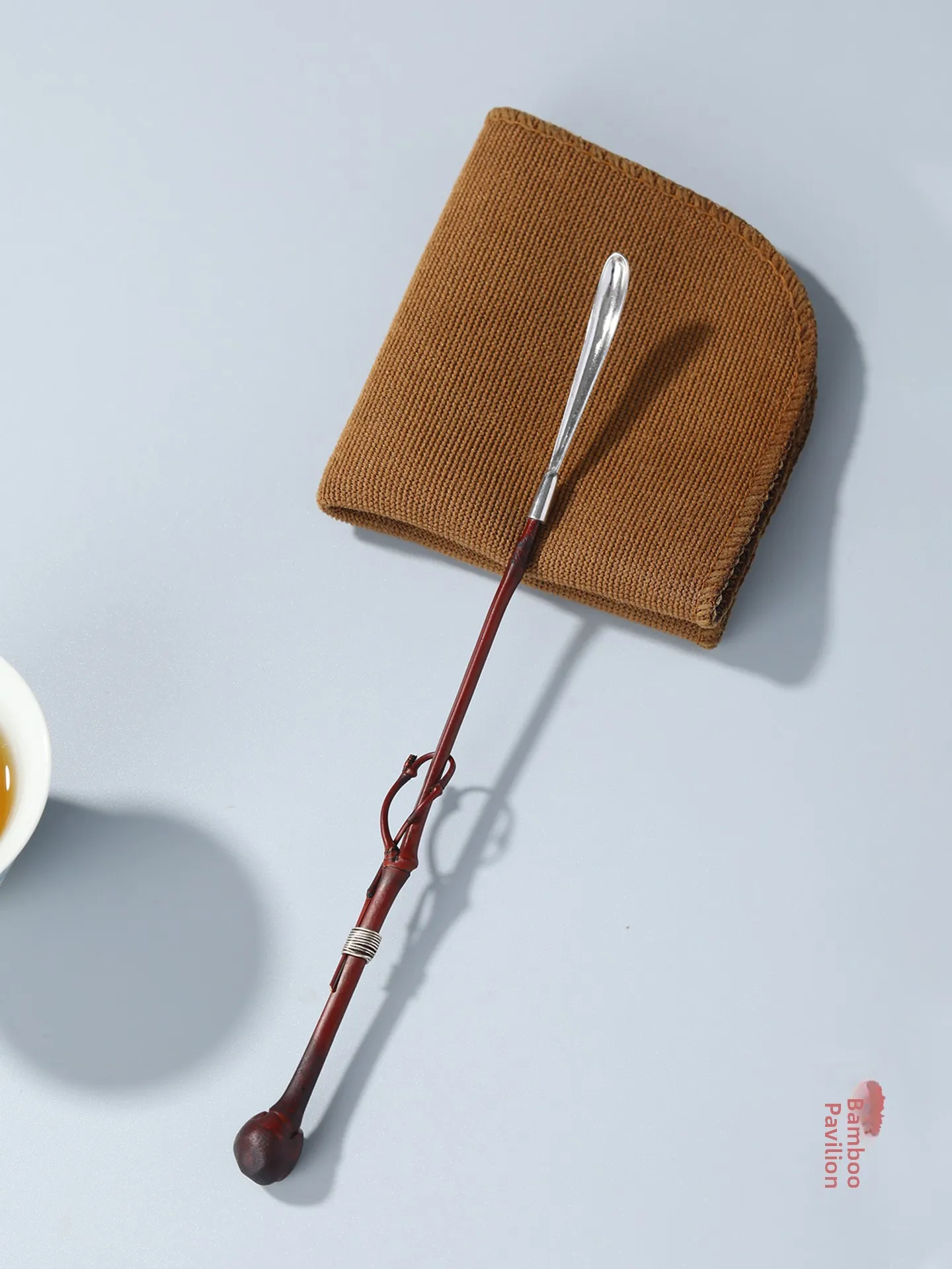 l Bamboo Tea Spoon Large Vernis  Tea Branch Tea Server Vintage Tea Needle Tea Ceremony Accories Home Use - view 3